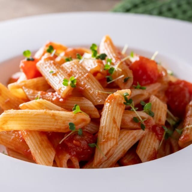 Penne Caprese.